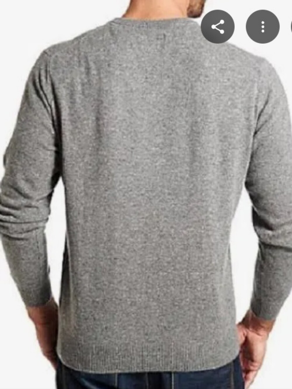 SFA Cashmere Sweater Men  sz M